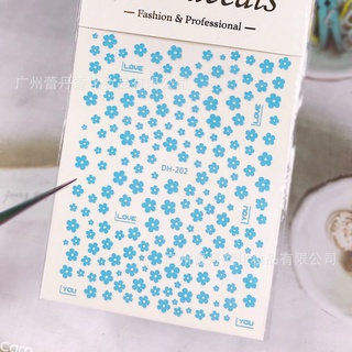 Sticker 3D Nails | Hoa Mai | Hình Dán Móng Tay