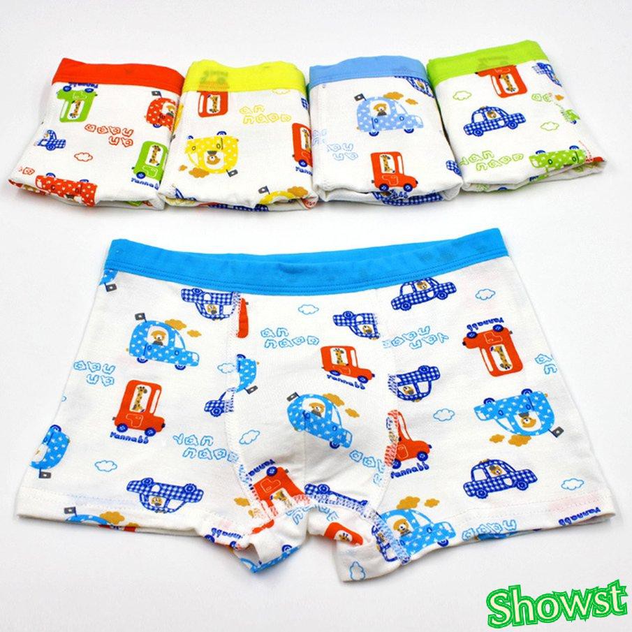 Set 5 Quần Lót Boxer Cho Bé Trai