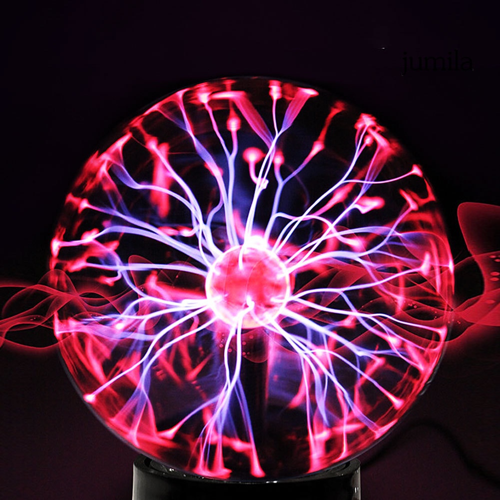 Đèn Ngủ Plasma Hình Quả Cầu Ma Cà Rồng Sáng Tạo Điều Khiển Bằng Âm Thanh