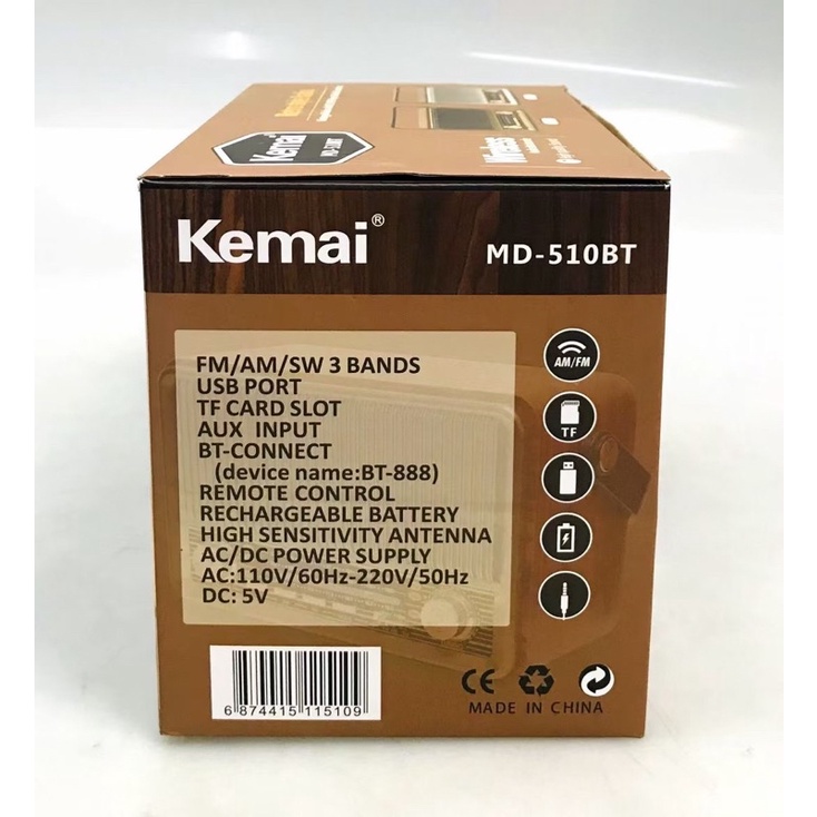 Radio cổ điển MD-510BT