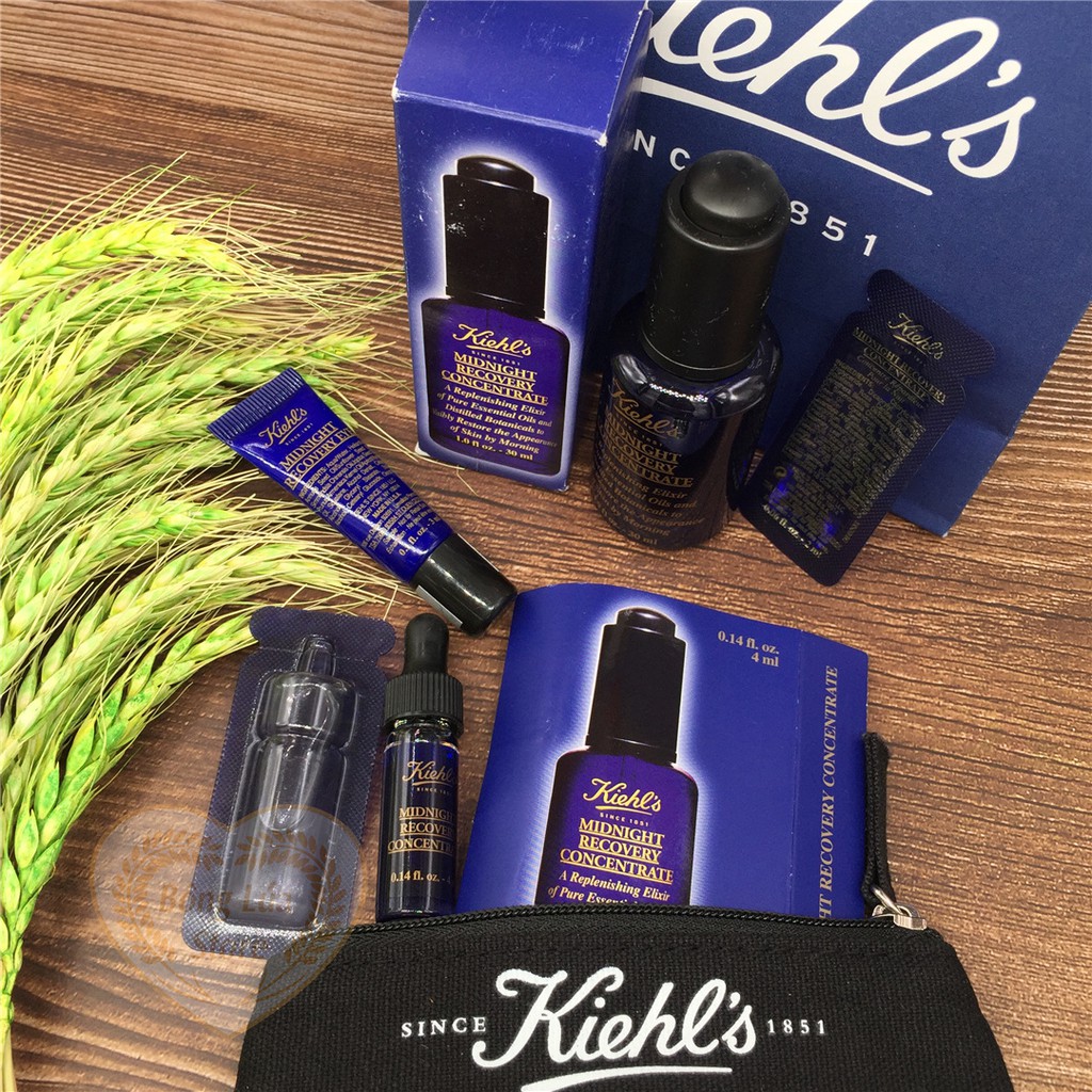 Tinh Chất Phục Hồi Tái Tạo Kiehl's / Kiehls Midnight Recovery Concentrate 4ml