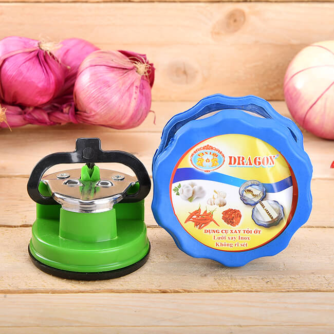 Combo dụng cụ xay tỏi ớt + dụng cụ mài dao tiện lợi - BX2284