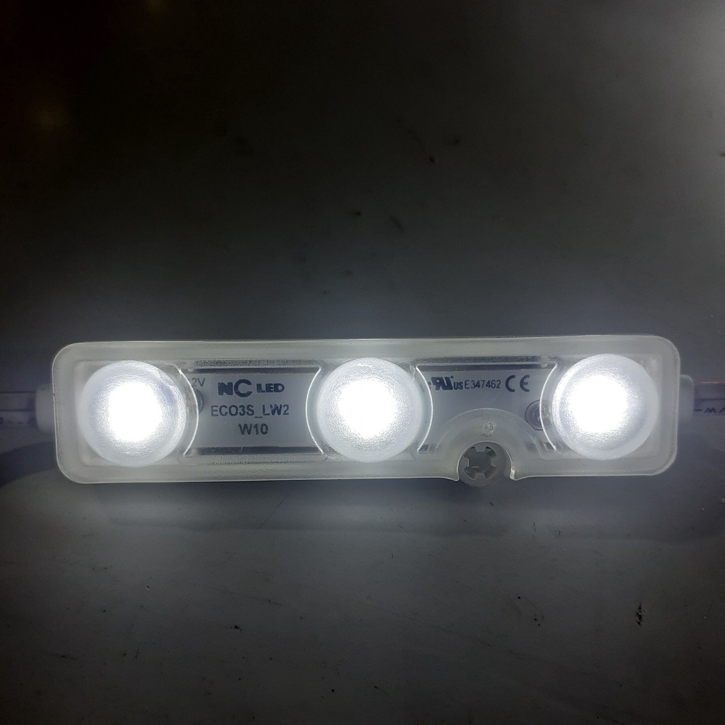 LED MODULE 3 LED 0,72W MÀU TRẮNG HÀN QUỐC