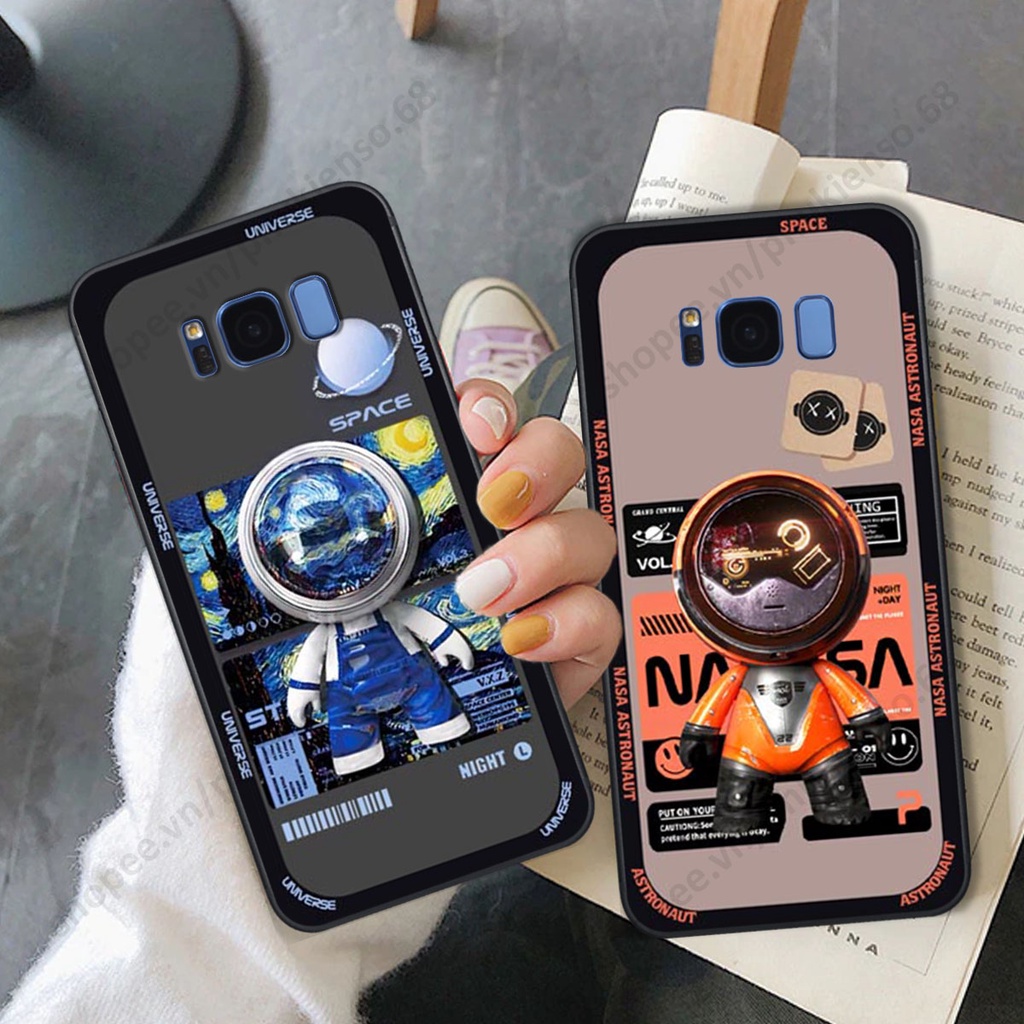 Ốp lưng Samsung S8 / S8 Plus / S8+ hình người máy, robot nasa đáng yêu dễ thương
