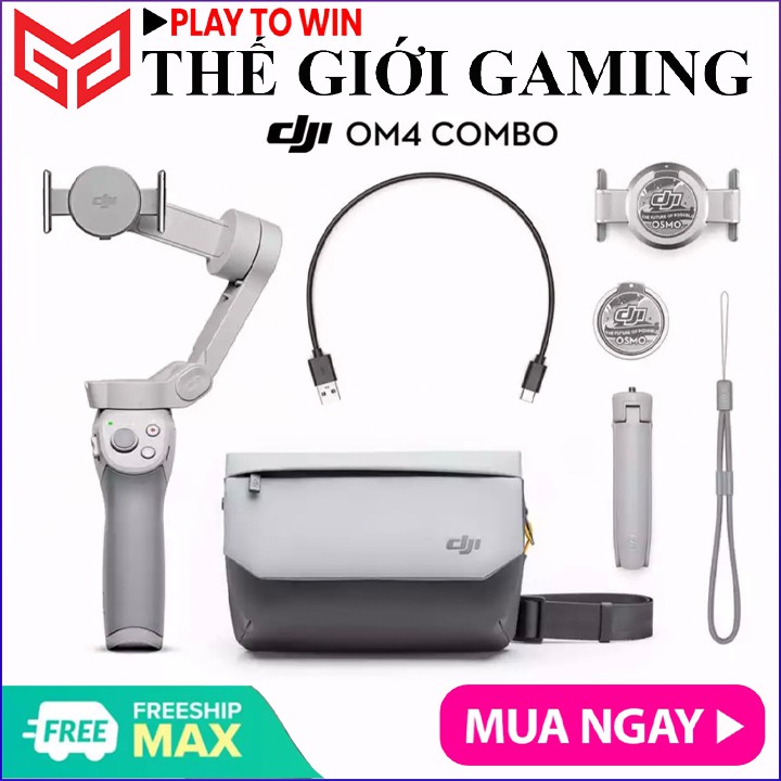 Gimbal chống rung DJI OM4, Tay cầm chống rung cho điện thoại DJI Osmo Mobile 4 - BẢO HÀNH 12 THÁNG | WebRaoVat - webraovat.net.vn