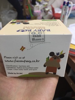 Gạc rơ lưỡi Baby Pro Hàn Quốc