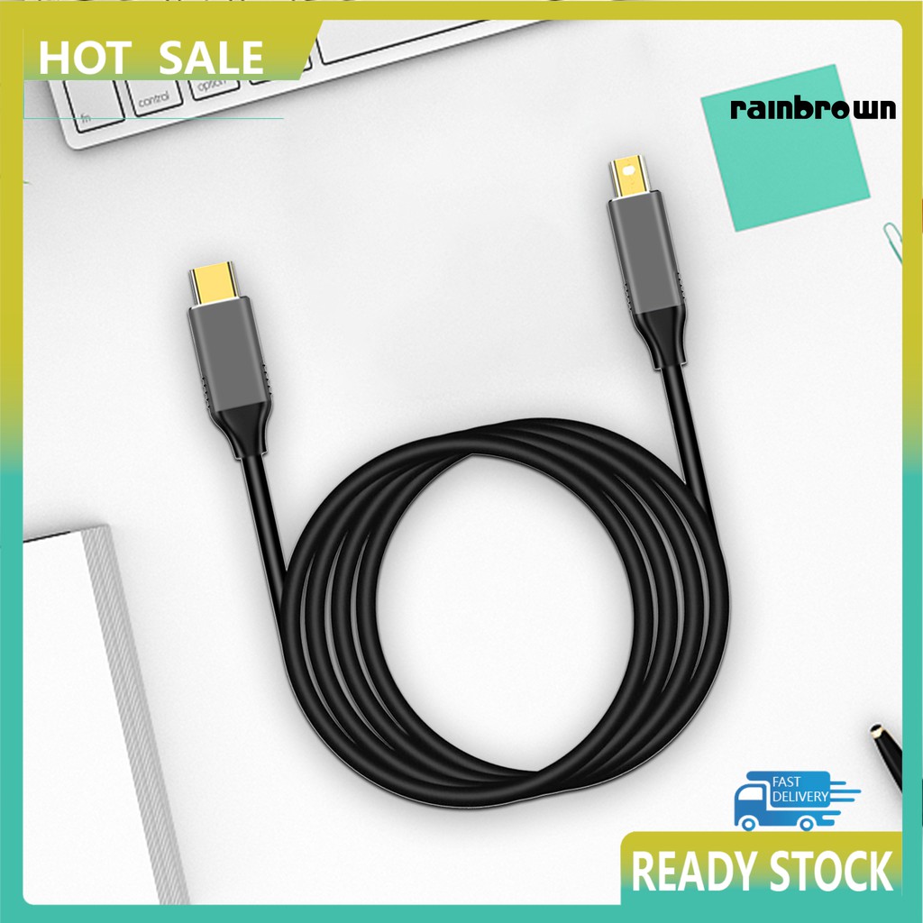 Cáp Chuyển Đổi Từ Cổng Type-C Sang Mini Displayport 6ft Dài 1.8m 4k