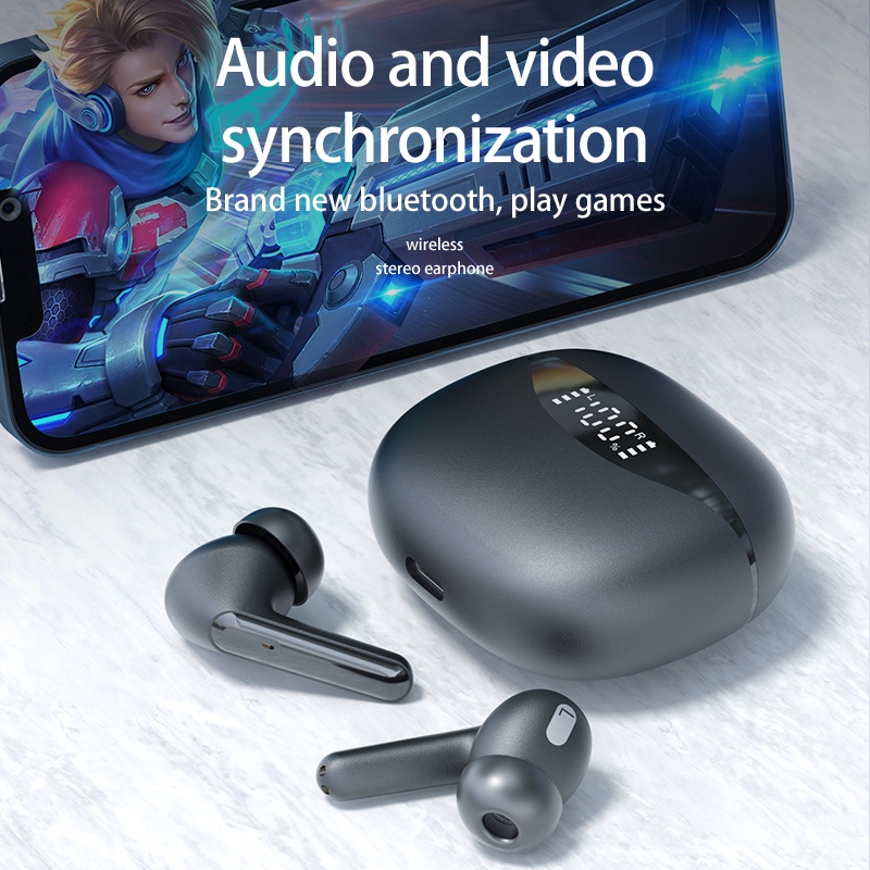 Tai nghe không dây TZUZL bluetooth 5.1 chống nước giảm tiếng ồn tích hợp micro