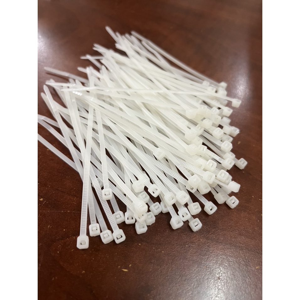 Dây rút nhựa, dây thít nhựa Diệp Tấn Phát: Bản lớn 2.5x100mm (10cm) một bịch 100 sợi đủ