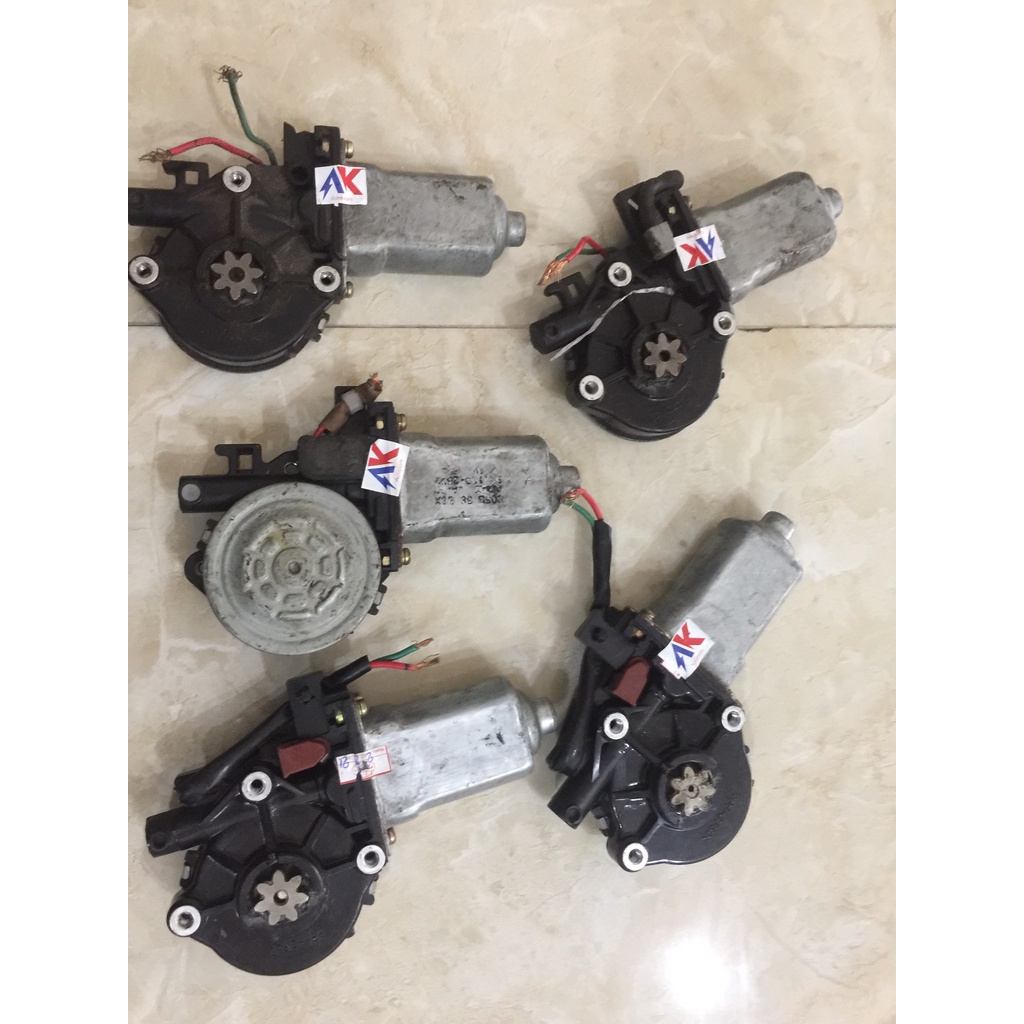 Mô tơ lên xuống kính bãi Toyota Vios-Altis -Zace-Yaris -Inova 7 răng 2 giắc 12V