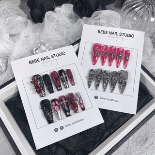 Nail box móng úp thiết kế - gothic nail