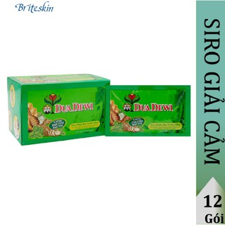 Gói Siro Thảo Dược Hỗ Trợ Giảm Các Triệu Chứng Cảm Thông Thường (Hộp 12 gói)