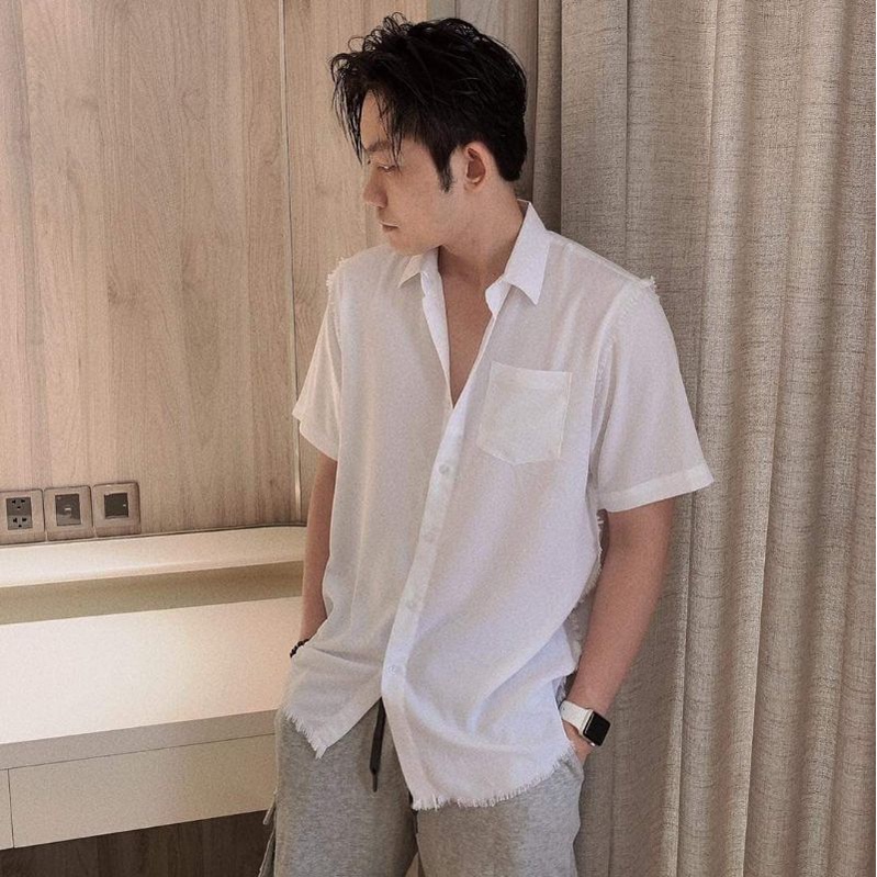 SƠ MI NAM Màu Trắng