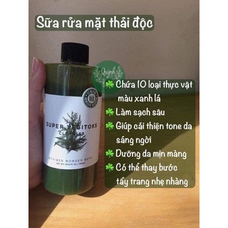 Sữa rửa mặt rau củ Super Vegitoks Cleanser