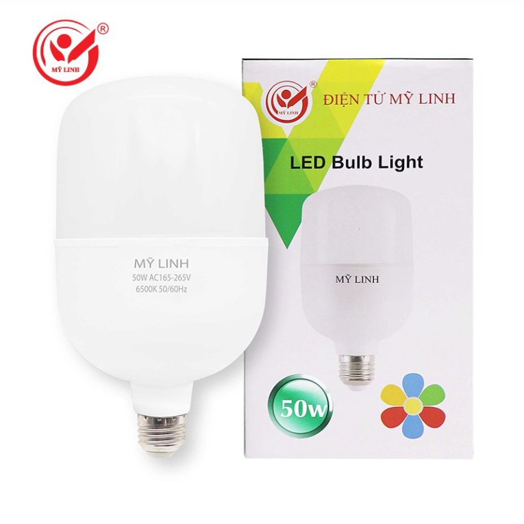 Combo 5 Bóng đèn led bulb trụ loại 1 Mỹ Linh 5w .Tiết kiệm điện năng. Hàng bảo hành 18 tháng đổi mới