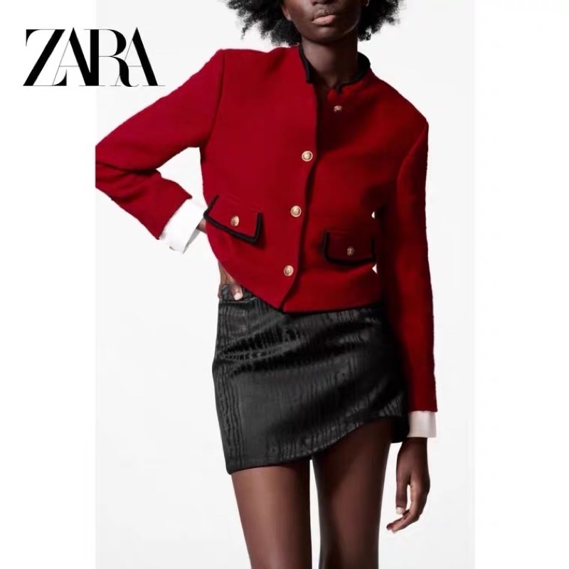 TỔNG HỢP ÁO KHOÁC DẠ TWEED ZARA 2021 AUTHENTIC TUỒN STORE