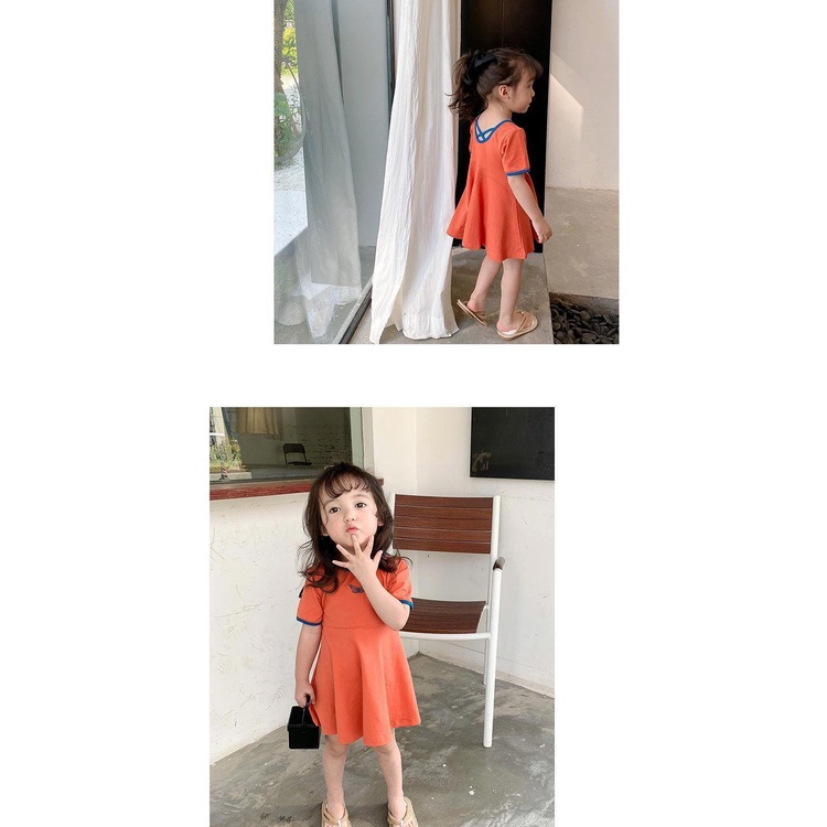 Đầm Bé Gái Ngắn Tay váy bé gái  đầm