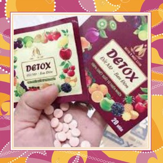 Sale Detox tan mỡ ban đêm Đông y Mộc Linh PTS