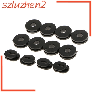 12 Vòng Đệm Cao Su Đen Cho Xe Hơi Xe Máy