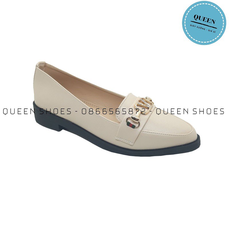Giày lười nữ 🌸FREESHIP🌸 giày tây nữ da mềm - BB27 | BigBuy360 - bigbuy360.vn