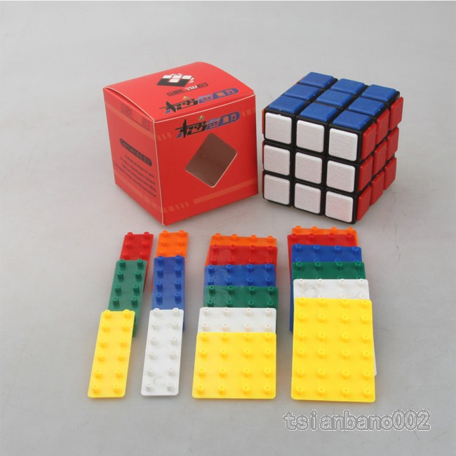 Khối Rubik 3x3 X 3 Tự Lắp Ghép Với 72 Miếng Nhựa Cho Người Yêu