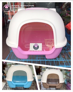 Nhà hộp đi vệ sinh cho mèo ( Tai mèo )