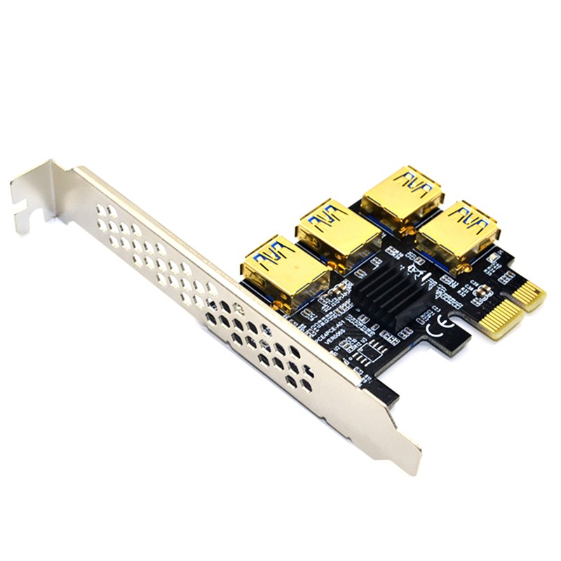 Card Chuyển Đổi Pci-E 1 Sang 4 Usb 3.0 Cho Ethereum Eth / Monero Xmr / Zcash | BigBuy360 - bigbuy360.vn
