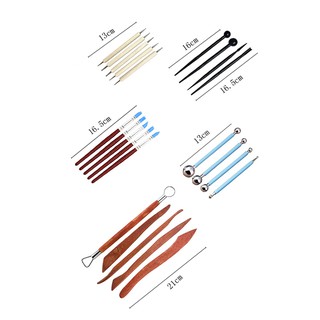 Bộ 24 dụng cụ tạo hình đất sét