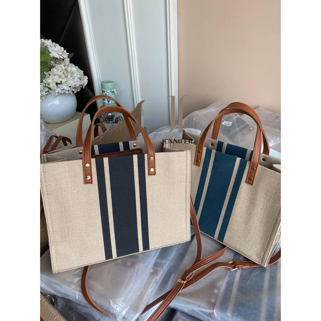 [ FreeShip ] Túi Tote Vintage Hàn Quốc [Kèm Dây Túi][Hàng Có Sẵn]