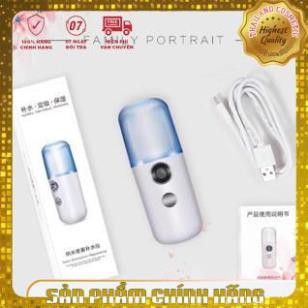 [Chính Hãng 100%] Máy phun sương xông mặt, tạo ẩm Nano mini