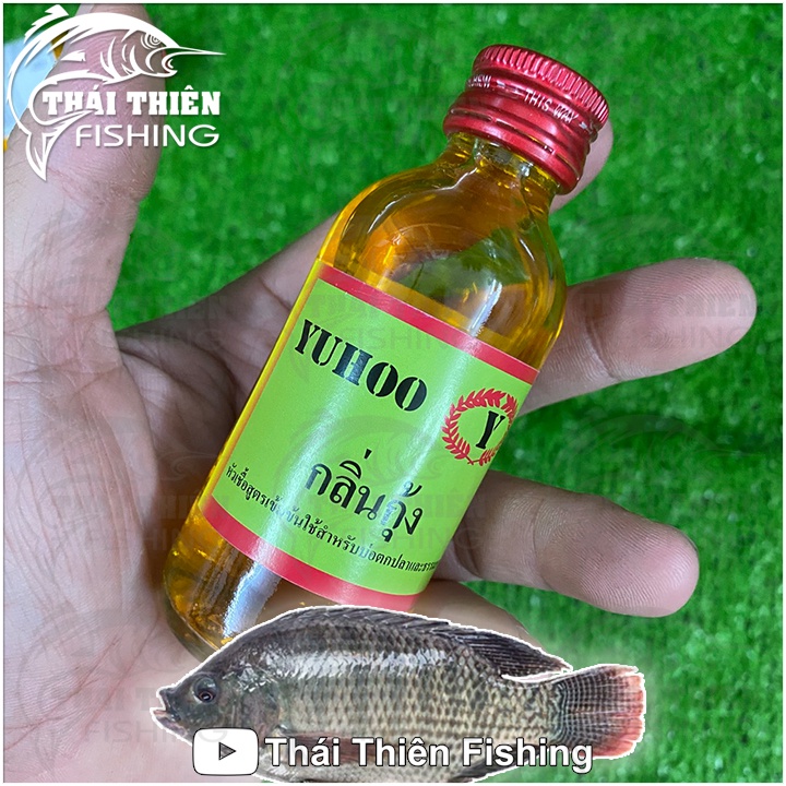 Tinh Mùi Câu Cá Thái Lan Mùi Tôm Câu Cá Rô Phi Chai 60lm Dùng Câu Sông Tự Nhiên Hồ Dịch Vụ