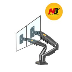 [Rẻ Nhất Hiện Nay] [Chính Hãng] [Model 6/2021] CHÂN TREO 2 MÀN HÌNH VI TÍNH NB F160 NHẬP KHẨU 17INCH - 27INCH