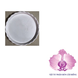 Đĩa lót chậu tròn khía - #047d# cm