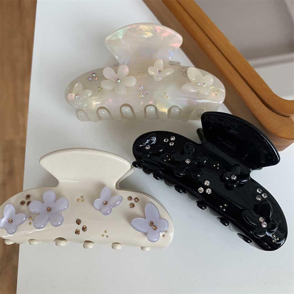 Kẹp Tóc Hình Hoa / Cá Mập / Cá Mập Xinh Xắn Cho Nữ WMES15H