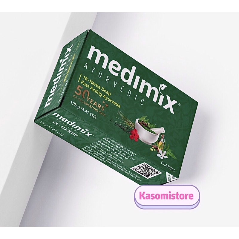 (DATE 2024) Xà phòng Medimix chính hãng 18 loại thảo dược 125G 🥰
