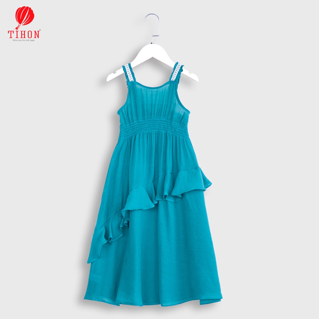 Váy Cho Bé Gái TIHON 2 Dây Maxi 3 Màu Xinh Xắn VT0750203