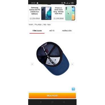 Nón kết Nam/ Nữ hàng hiêu Ultrafit sành điệu sale - giá 1 cái