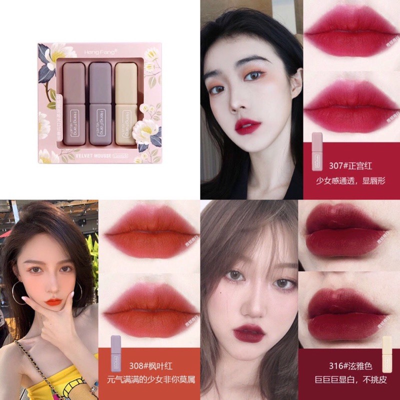 Sét 3 Thỏi son Lì Siêu Đẹp | BigBuy360 - bigbuy360.vn