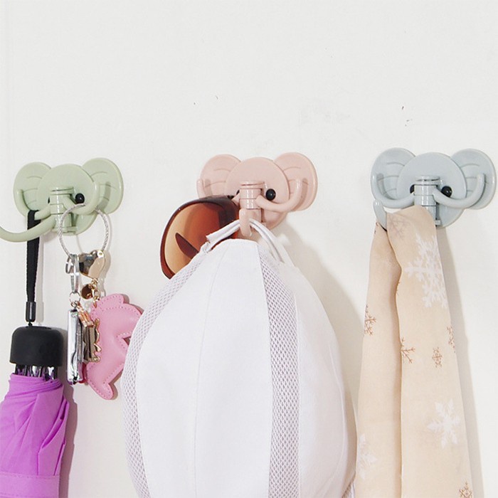 [Tổng Kho Sỉ] Móc Treo Đồ Đạc Hình Thú Vị 3 Móc Gắn Tường - Decor Trang Trí Nhà Cửa