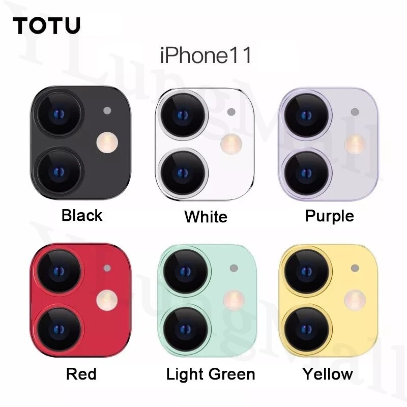 Miếng Dán Kính Camera 3D Cho iPhone 11 Hiệu Totu, Dán Camera iPhone 11 (6.1 inch)