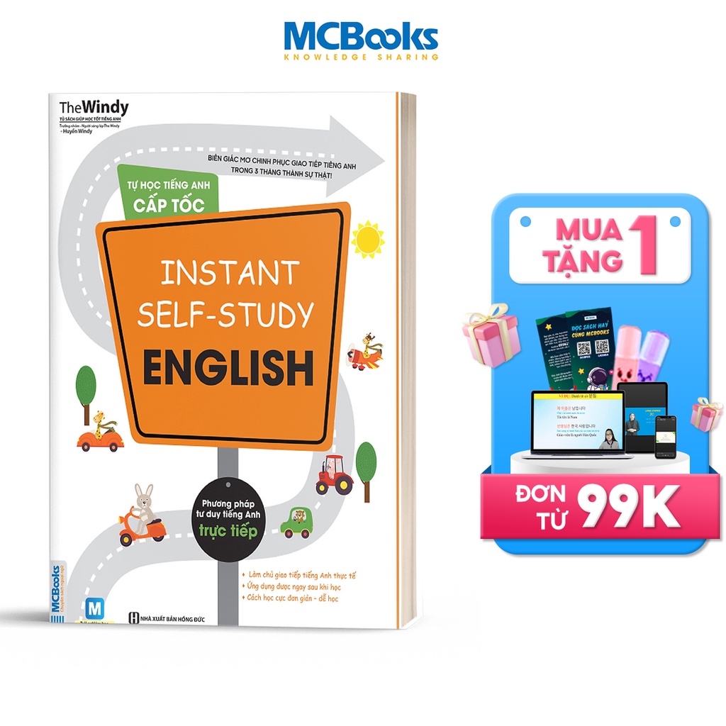 Sách - Instant self-study English - Tự Học Tiếng Anh Cấp Tốc Cho Người Mất Gốc - Học Kèm App Online