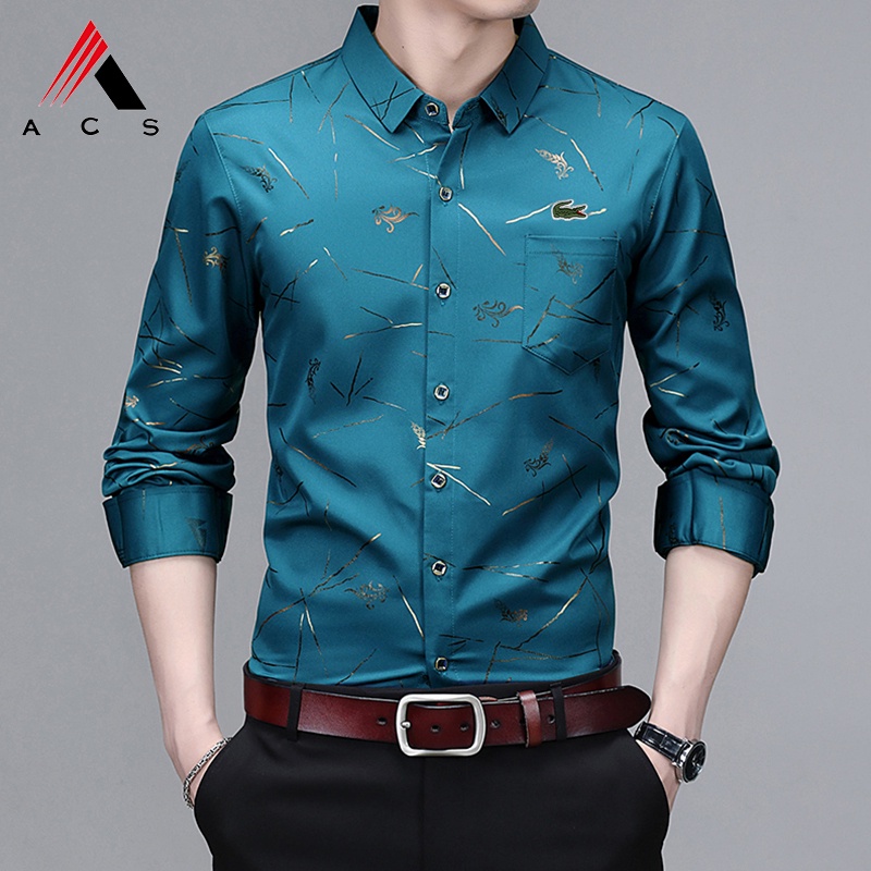 Áo Sơ Mi Nam Dài Tay 5 Màu Thời Trang