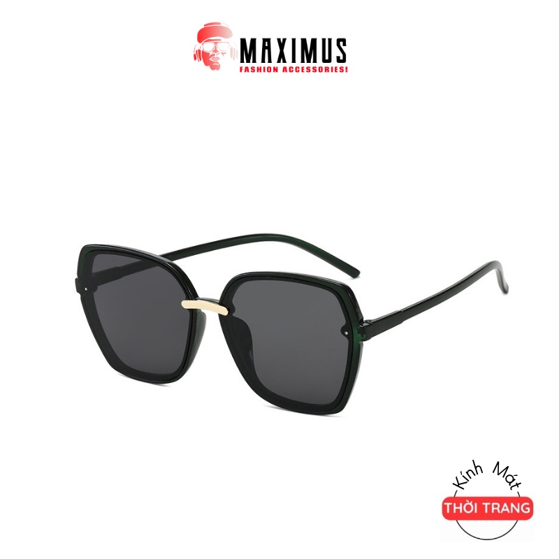 Kính mát nữ mắt đa giác thời trang phong cách Hàn quốc chống tia UV400
