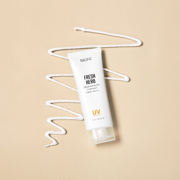Kem chống nắng trắng da  Nacific Fresh Herb Origin Sun Block Calendula 50ml