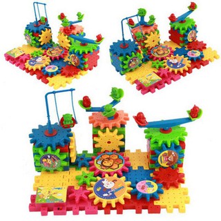 FUNNY BRICKS - LẮP GHÉP BÁNH RĂNG 81 MIẾNG