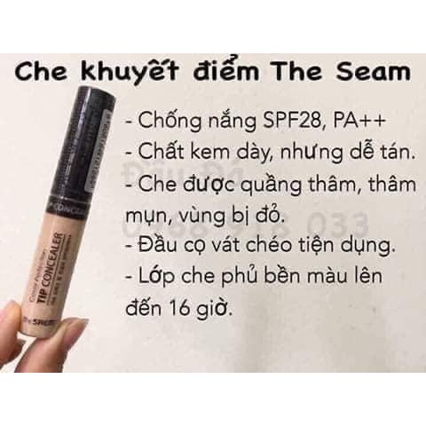 Che Khuyết Điểm NHỎ GỌN The Seam Cover Perfection Tip Conceale