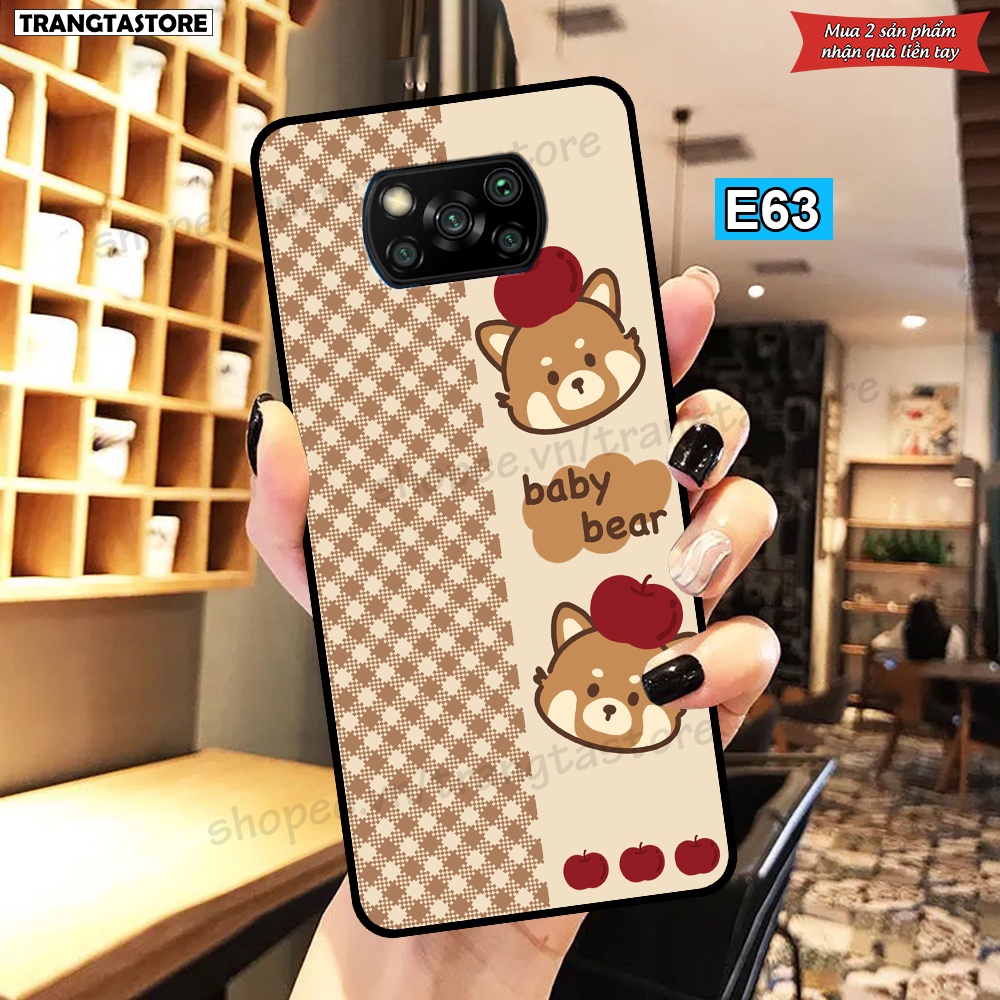 Ốp lưng Xiaomi Poco X3 - Xiaomi Poco X3 Pro in hình dễ thương siêu rẻ.