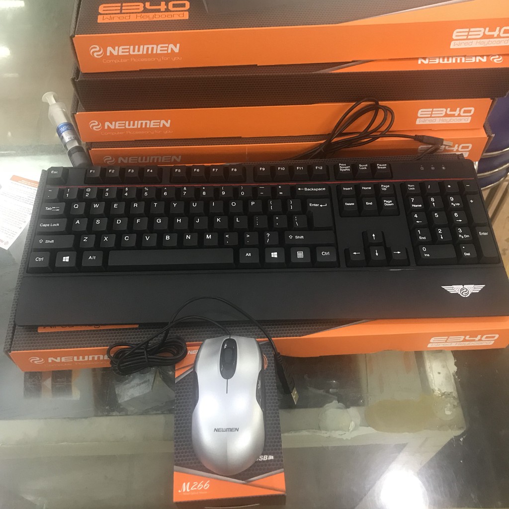 Bộ bàn phím Newmen E340 + chuột newmen M266