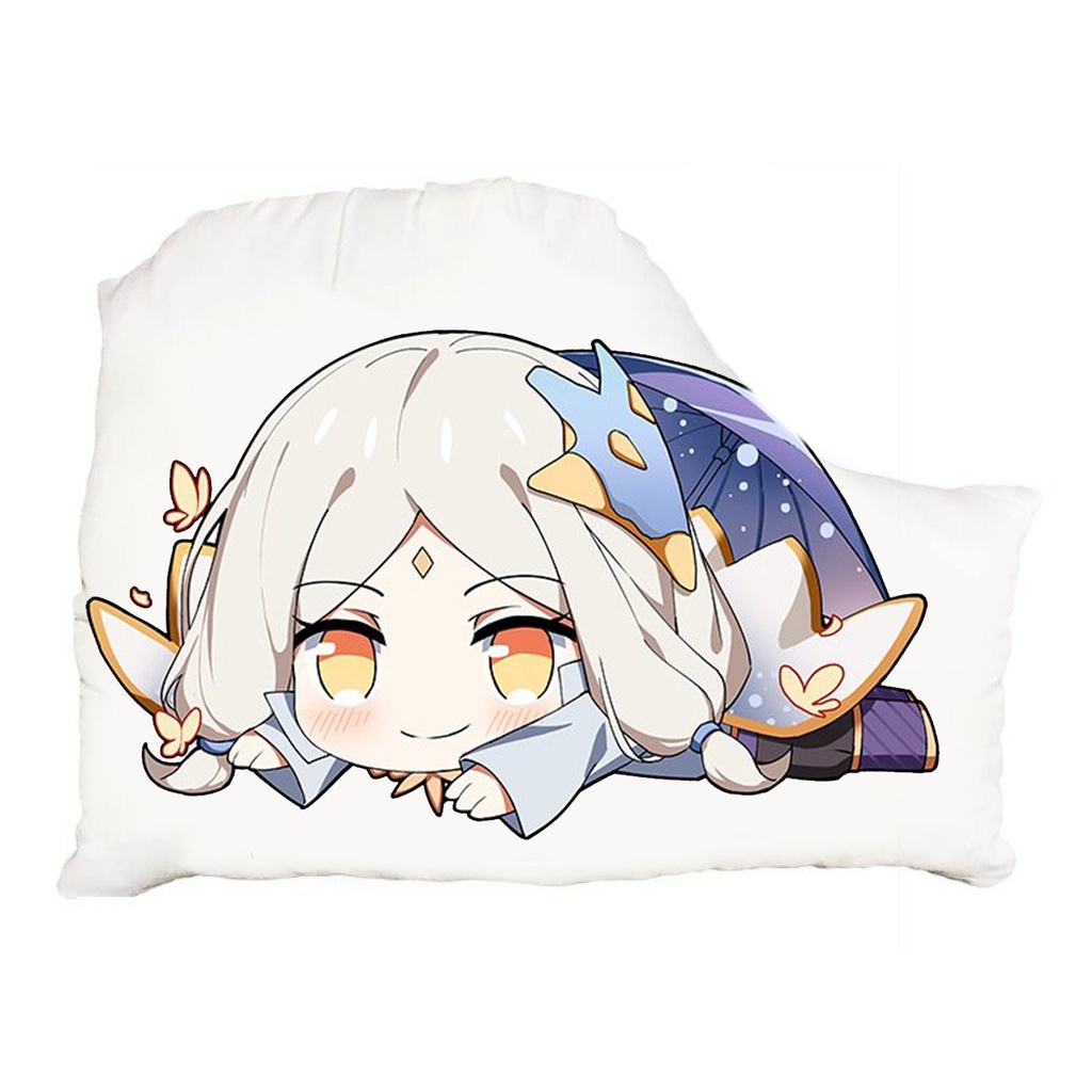 (NẰM) Gối ôm in hình nhân vật game Sky: Children of the Light anime chibi tiện lợi xinh xắn êm ái