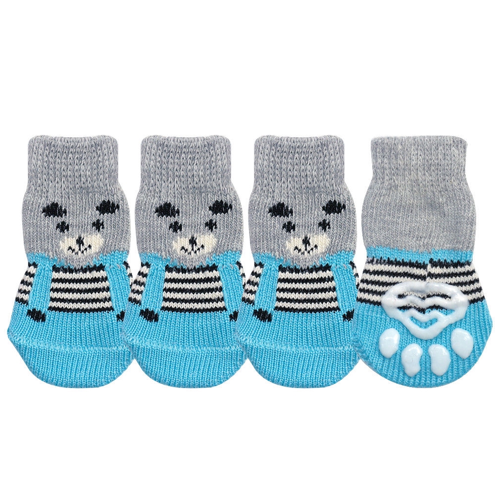 Set 4 vớ dễ thương bảo vệ chân cho thú cưng
